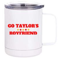 Go TaylorS Boyfriend Football Fan 12 oz Stainless Steel Tumbler Cup