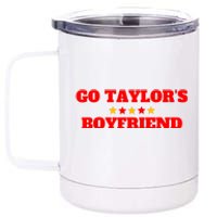 Go TaylorS Boyfriend Football Fan 12 oz Stainless Steel Tumbler Cup