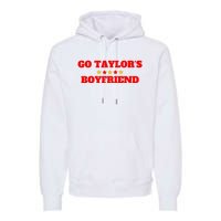 Go TaylorS Boyfriend Football Fan Premium Hoodie