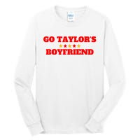 Go TaylorS Boyfriend Football Fan Tall Long Sleeve T-Shirt