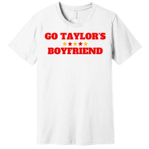 Go TaylorS Boyfriend Football Fan Premium T-Shirt