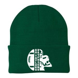 Go Taylors Boyfriend Funny Football Knit Cap Winter Beanie