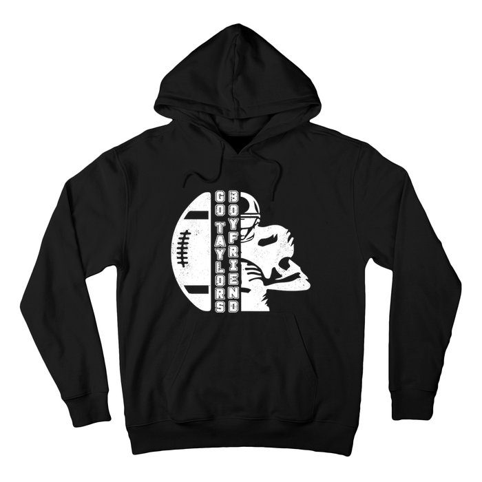 Go Taylors Boyfriend Funny Football Hoodie