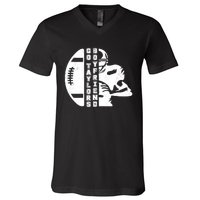 Go Taylors Boyfriend Funny Football V-Neck T-Shirt