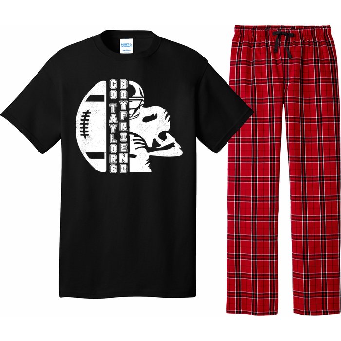 Go Taylors Boyfriend Funny Football Pajama Set