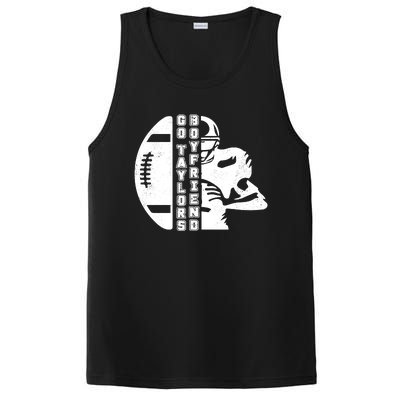 Go Taylors Boyfriend Funny Football PosiCharge Competitor Tank