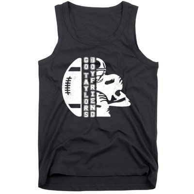 Go Taylors Boyfriend Funny Football Tank Top