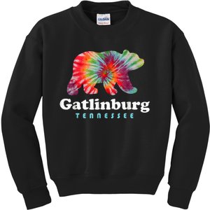 Gatlinburg Tennessee Bear Great Smoky Mountains Kids Sweatshirt