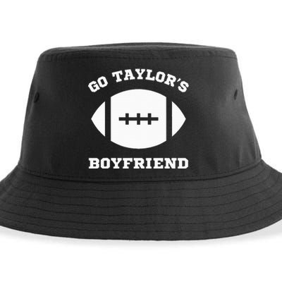 Go T.aylor's Boyfriend Football Red Sustainable Bucket Hat