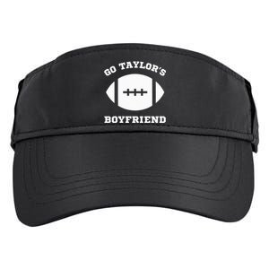 Go T.aylor's Boyfriend Football Red Adult Drive Performance Visor