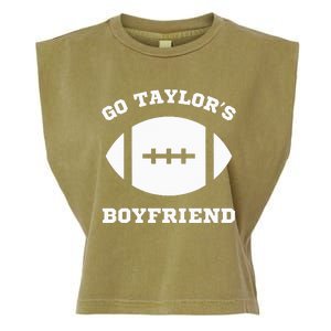 Go T.aylor's Boyfriend Football Red Garment-Dyed Women's Muscle Tee