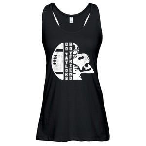 Go Taylors Boyfriend Funny Football Ladies Essential Flowy Tank