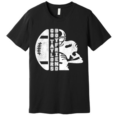 Go Taylors Boyfriend Funny Football Premium T-Shirt