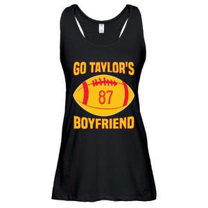 Go T.aylors Boyfriend Football Funny Go T.aylor's Boyfriend Ladies Essential Flowy Tank