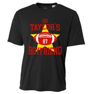 Go T.aylors Boyfriend Football Funny Go T.aylor's Boyfriend Cooling Performance Crew T-Shirt