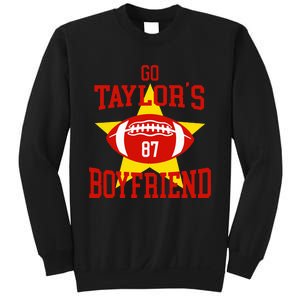 Go T.aylors Boyfriend Football Funny Go T.aylor's Boyfriend Sweatshirt