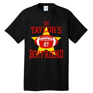 Go T.aylors Boyfriend Football Funny Go T.aylor's Boyfriend Tall T-Shirt