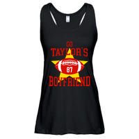 Go T.aylors Boyfriend Football Funny Go T.aylor's Boyfriend Ladies Essential Flowy Tank