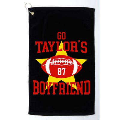 Go T.aylors Boyfriend Football Funny Go T.aylor's Boyfriend Golf Towel