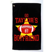 Go T.aylors Boyfriend Football Funny Go T.aylor's Boyfriend Golf Towel