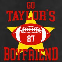 Go T.aylors Boyfriend Football Funny Go T.aylor's Boyfriend Golf Towel
