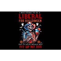 Going To Be Liberal Halloween Head Would Not Fit Political Bumper Sticker