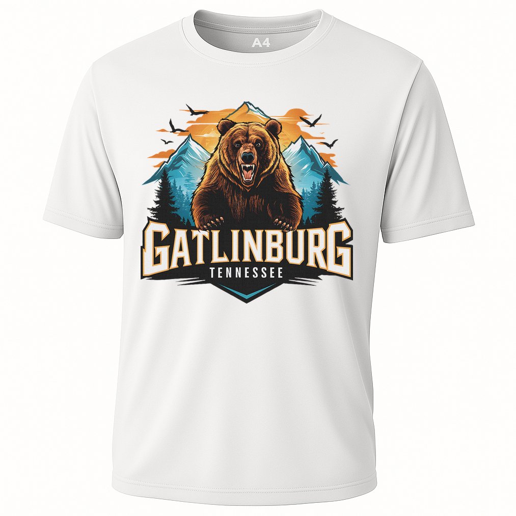 Gatlinburg Tennessee Bear Mountain Adventure Performance Shirt