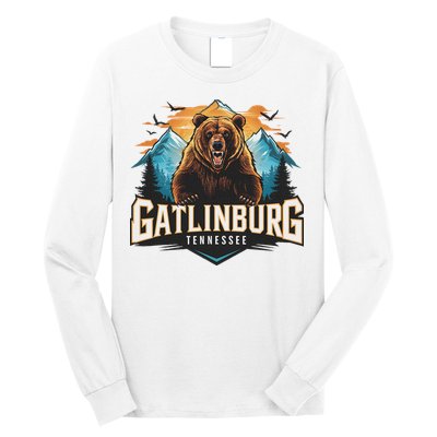 Gatlinburg Tennessee Bear Mountain Adventure Long Sleeve Shirt