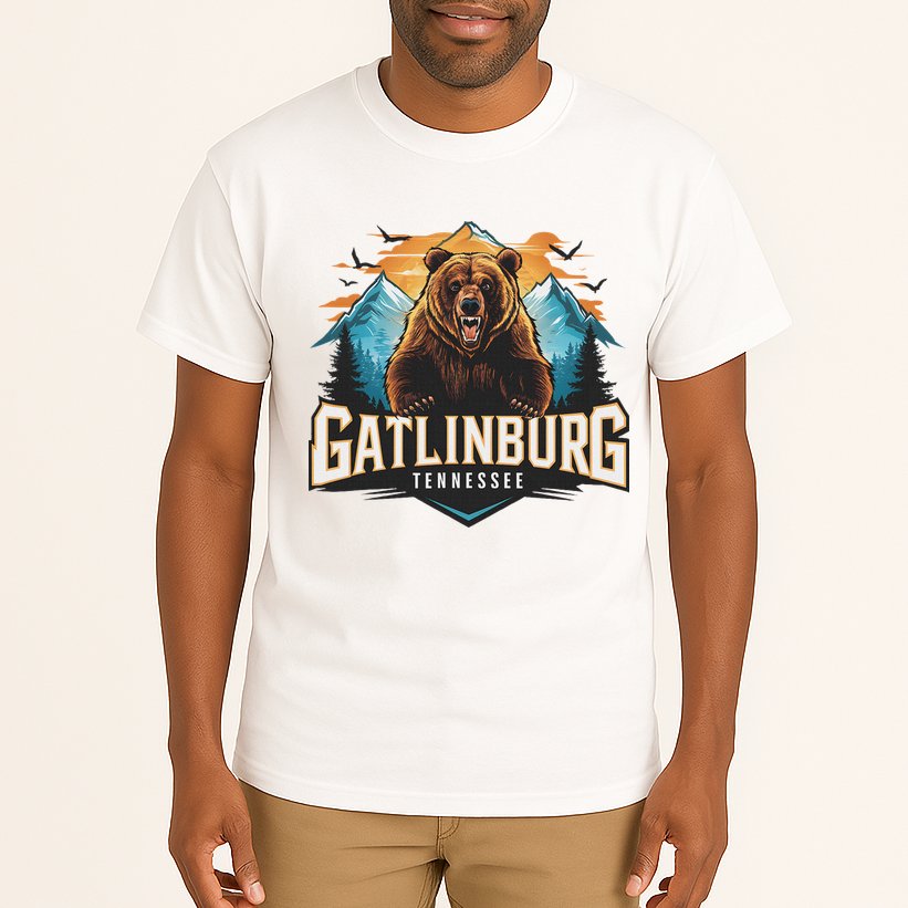 Gatlinburg Tennessee Bear Mountain Adventure Tall T-Shirt