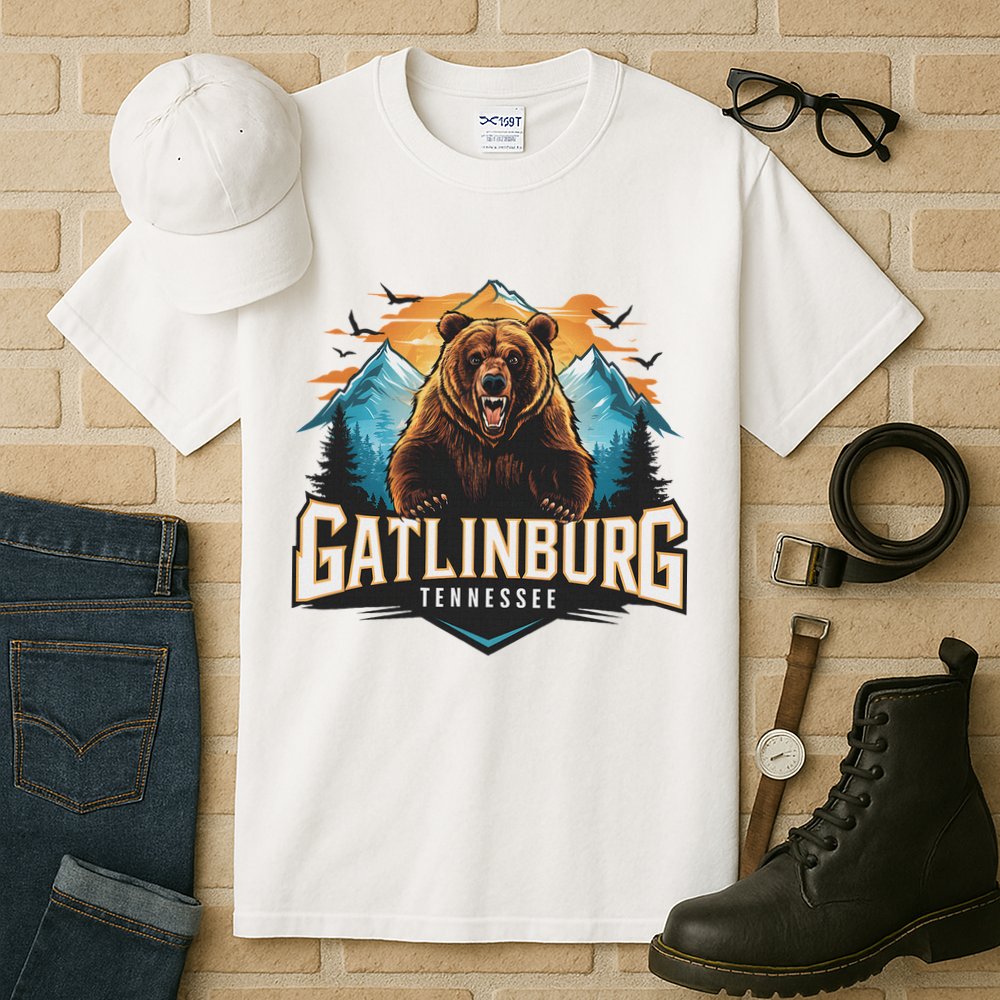 Gatlinburg Tennessee Bear Mountain Adventure Tall T-Shirt