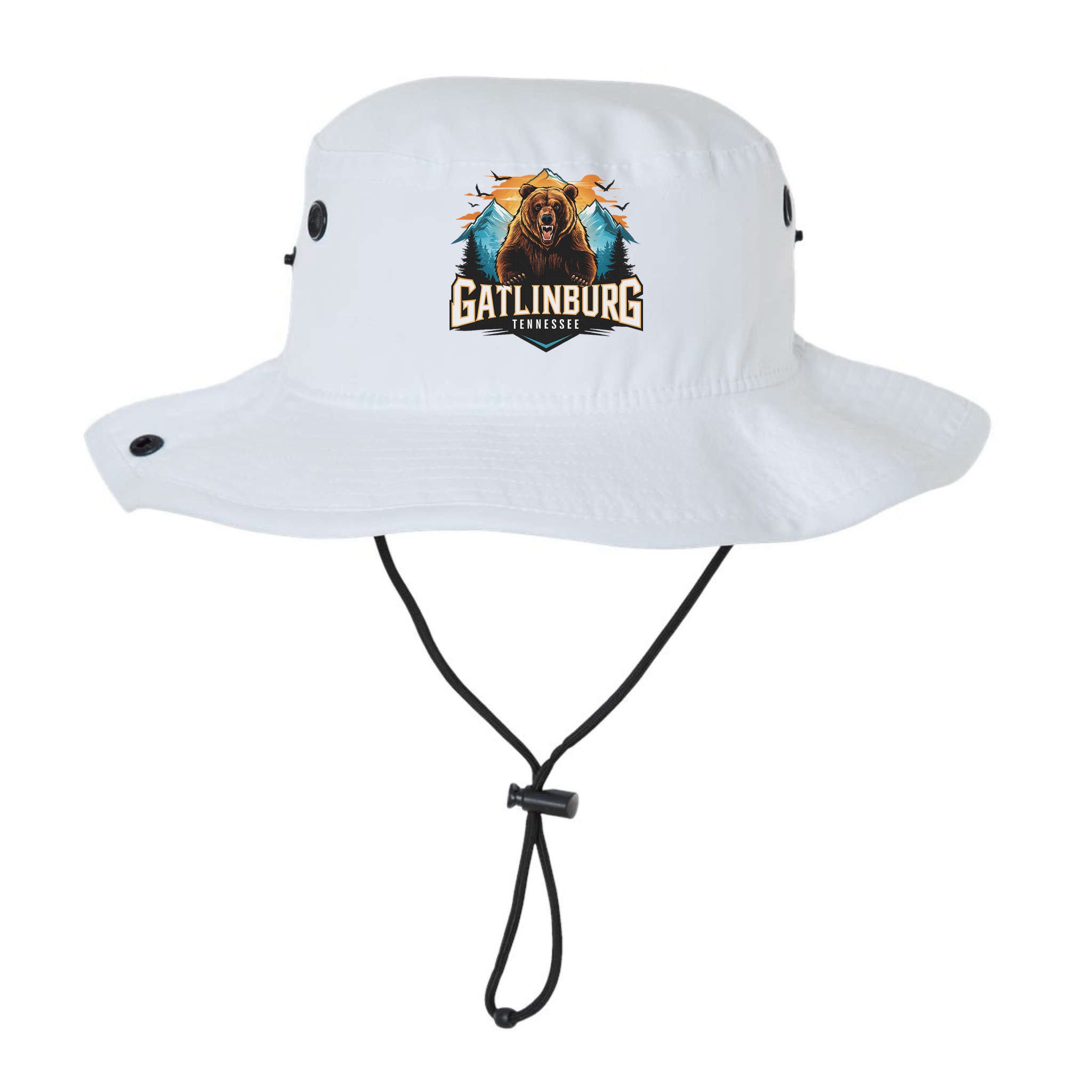 Gatlinburg Tennessee Bear Mountain Adventure Bucket Hat