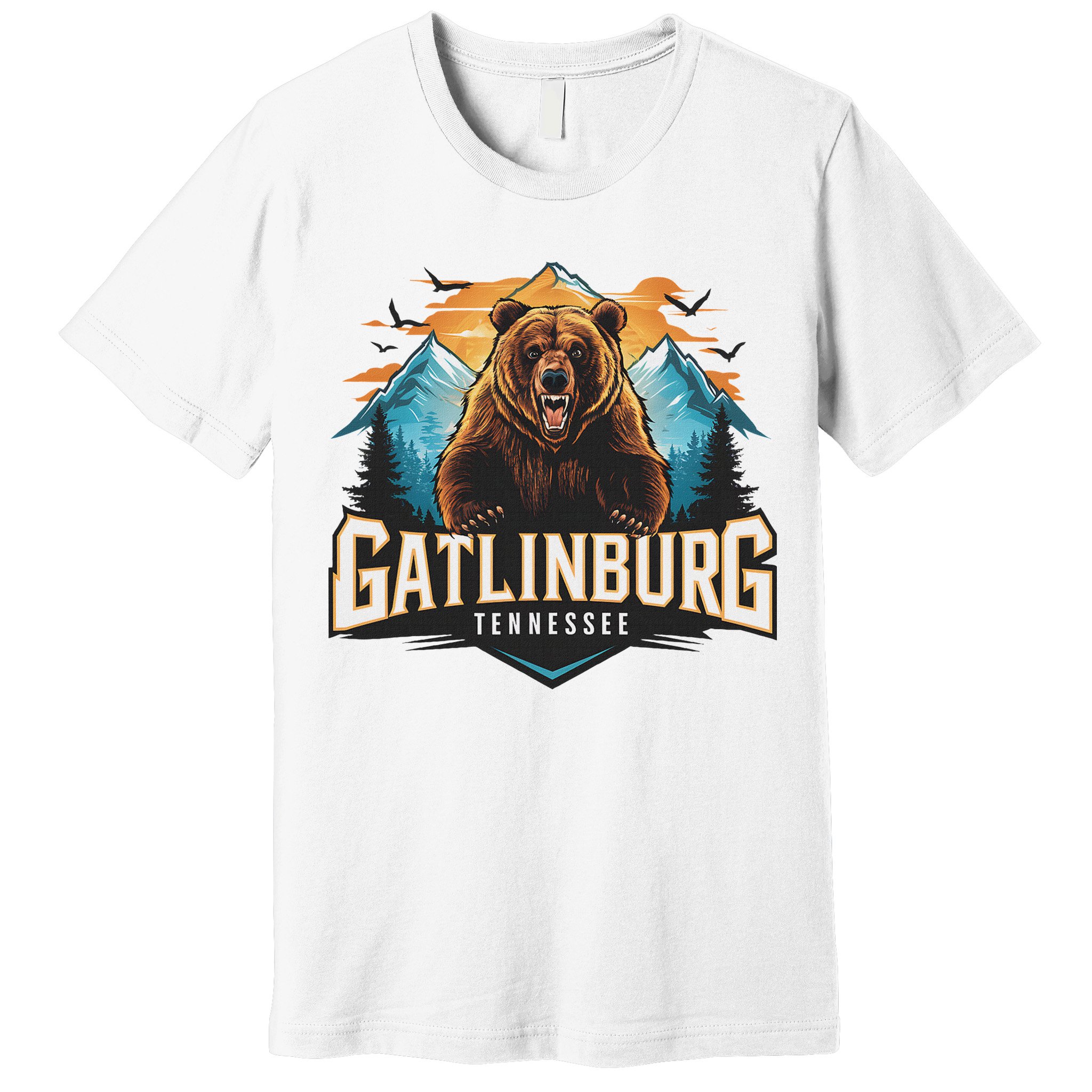 Gatlinburg Tennessee Bear Mountain Adventure Premium T-Shirt
