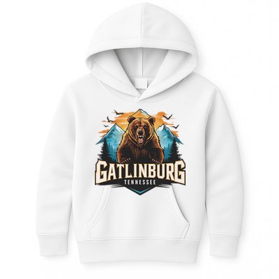 Gatlinburg Tennessee Bear Mountain Adventure Kids Hoodie