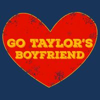 Go Taylor’S Boyfriend Red Heart Funny Here For Taylor Thing Full-Length Apron With Pockets