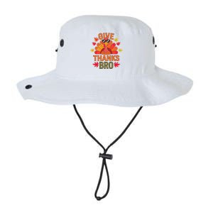 Give Thank Bro Thanksgiving Funny Turkey Thankful Day Fun Legacy Cool Fit Booney Bucket Hat