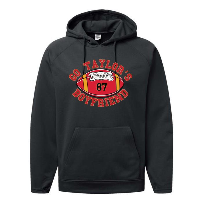 Go Taylors Boyfriend Sweatshirt Kansas City Performance Fleece Hoodie