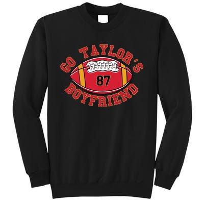 Go Taylors Boyfriend Sweatshirt Kansas City Sweatshirt