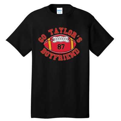 Go Taylors Boyfriend Sweatshirt Kansas City Tall T-Shirt