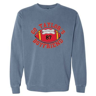 Go Taylors Boyfriend Sweatshirt Kansas City Garment-Dyed Sweatshirt