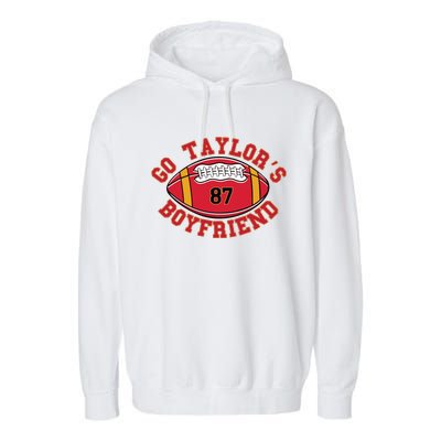 Go Taylors Boyfriend Sweatshirt Kansas City Garment-Dyed Fleece Hoodie