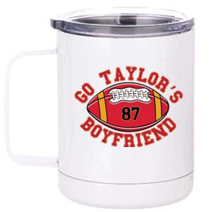 Go Taylors Boyfriend Sweatshirt Kansas City 12 oz Stainless Steel Tumbler Cup