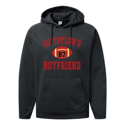 Go Taylors Boyfriend Sweatshirt Kansas City Performance Fleece Hoodie