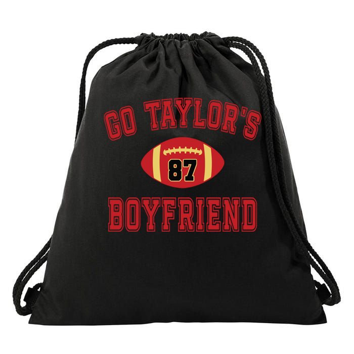 Go Taylors Boyfriend Sweatshirt Kansas City Drawstring Bag