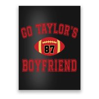 Go Taylors Boyfriend Sweatshirt Kansas City Poster