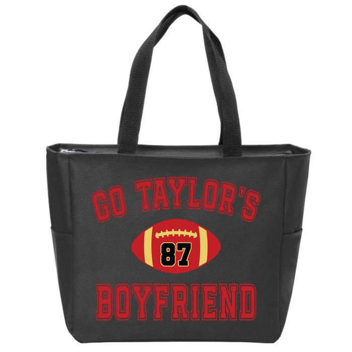 Go Taylors Boyfriend Sweatshirt Kansas City Zip Tote Bag