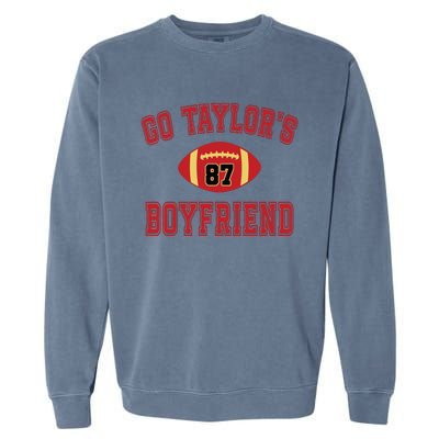 Go Taylors Boyfriend Sweatshirt Kansas City Garment-Dyed Sweatshirt