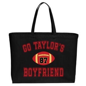 Go Taylors Boyfriend Sweatshirt Kansas City Cotton Canvas Jumbo Tote