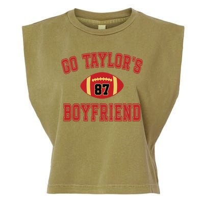 Go Taylors Boyfriend Sweatshirt Kansas City Garment-Dyed Women's Muscle Tee