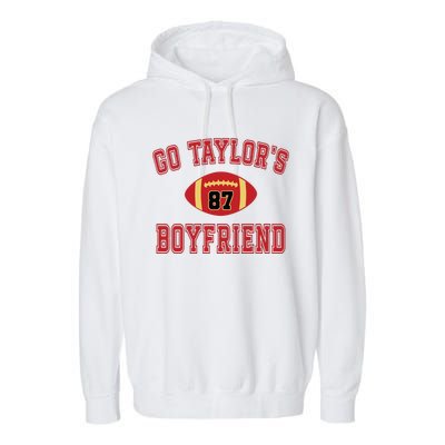 Go Taylors Boyfriend Sweatshirt Kansas City Garment-Dyed Fleece Hoodie