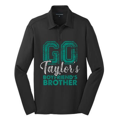 Go TaylorS BoyfriendS Brother Funny Cute Silk Touch Performance Long Sleeve Polo